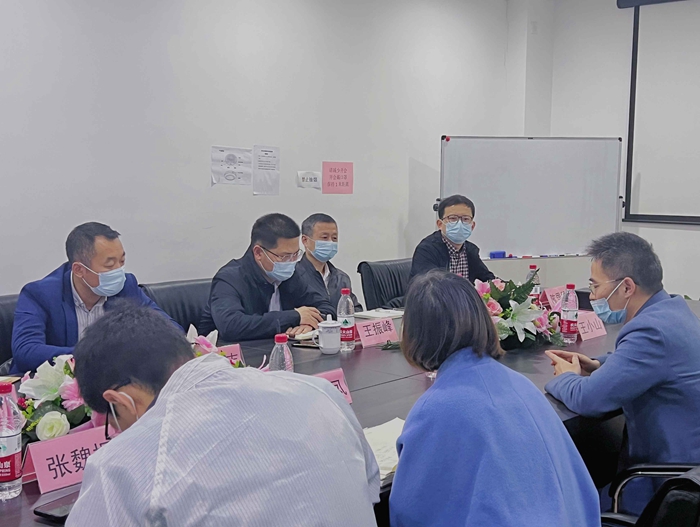 Leaders from Hangzhou Economic and Information Technology Bureau visited our company to conduct research