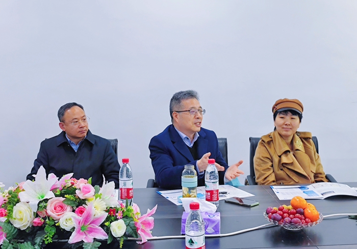 Warmly welcome the leaders of the Jiusan Society Hangzhou Municipal Committee to visit our company to conduct research